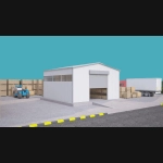 100 m² Çelik Hangar Binası