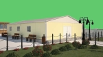 125 m² Prefabrik Mescid Binası