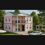 128 m² 2 Katlı Prefabrik Ev