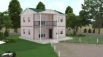 128 m² 2 Katlı Prefabrik Ev - Görsel 2