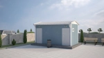 13 m² Prefabrik WC & Duş Binası