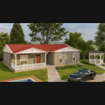 149 m² Prefabrik Ev