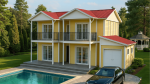 178 m² 2 Katlı Prefabrik Ev