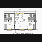 30 m² Prefabrik Ofis Binası - Görsel 2