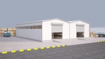 500 m² Çelik Hangar Binası