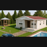 62 m² Prefabrik Ev