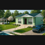 74 m² Prefabrik Ev