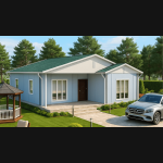 92 m² Prefabrik Ev